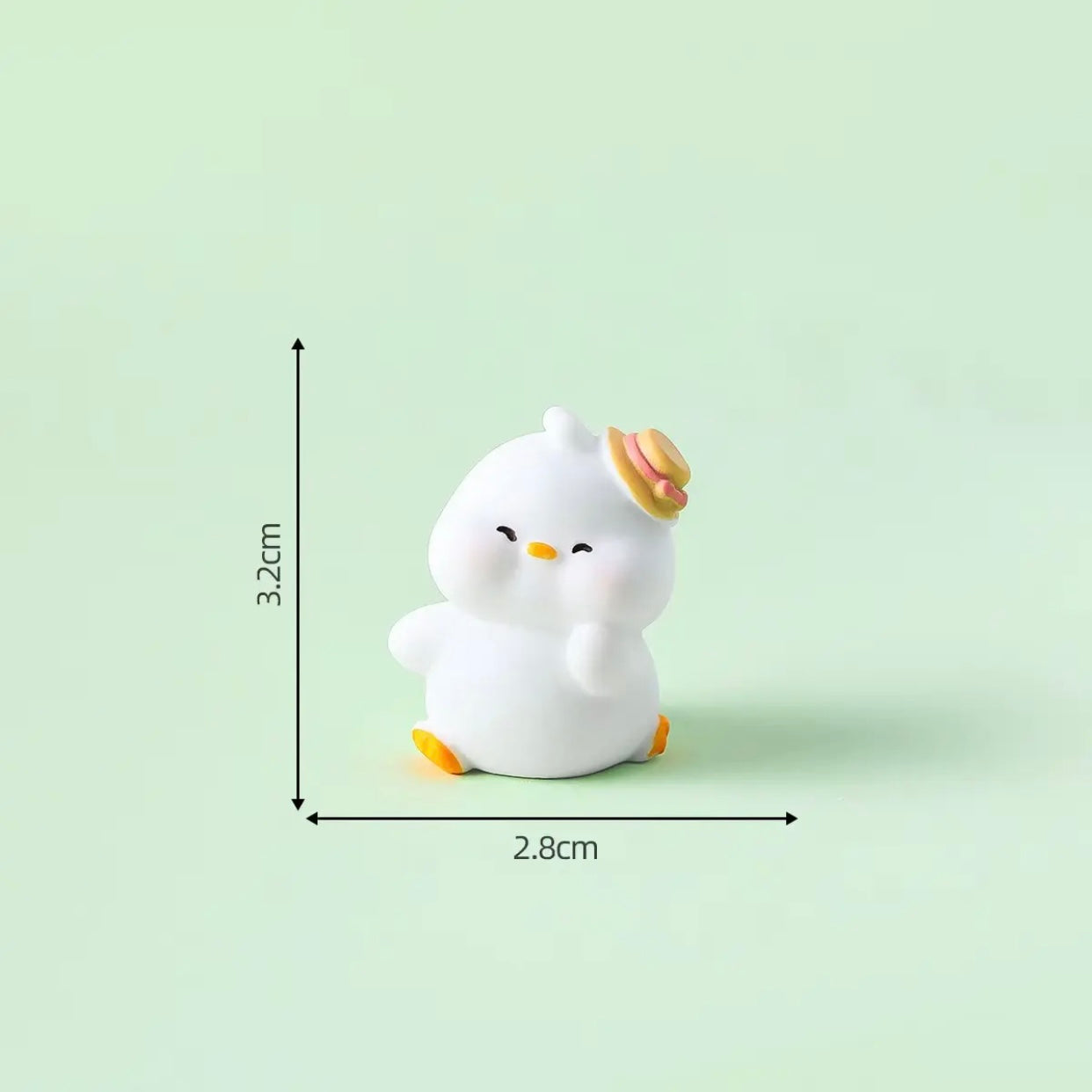 可爱活泼沙滩小鸭