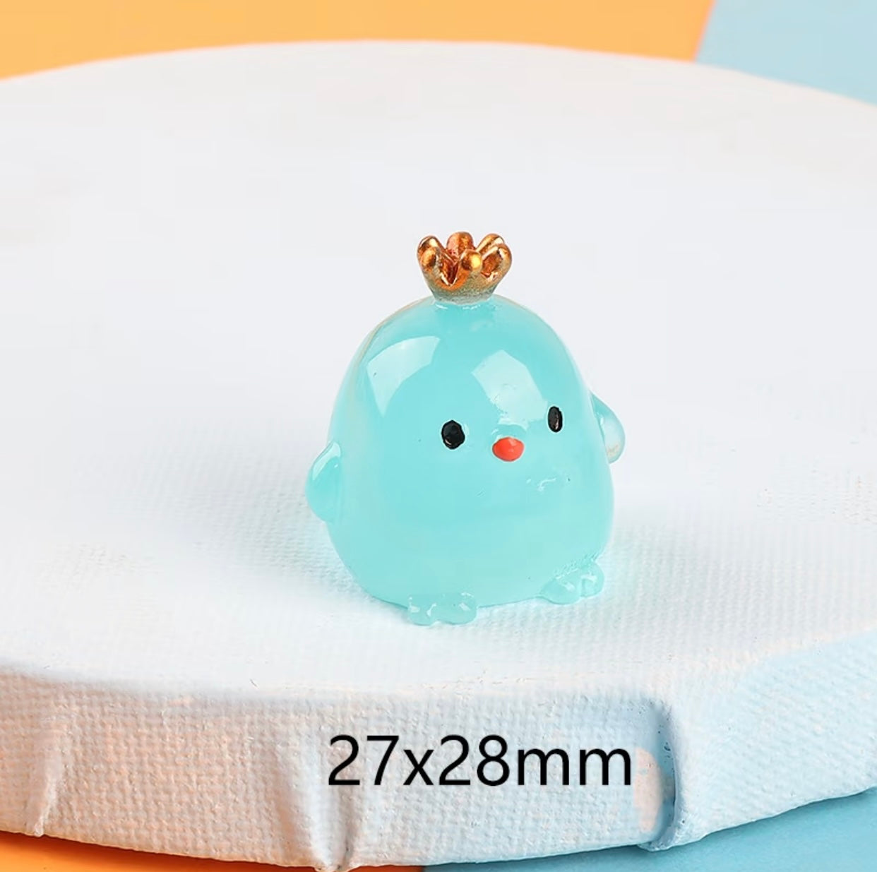 Luminous 3D Mini Crown Chicken 夜光立体迷你皇冠小鸡