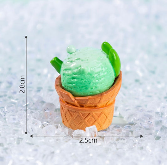 6-Piece Summer Ice Cream Cones 6款夏日甜筒冰淇淋萌粒