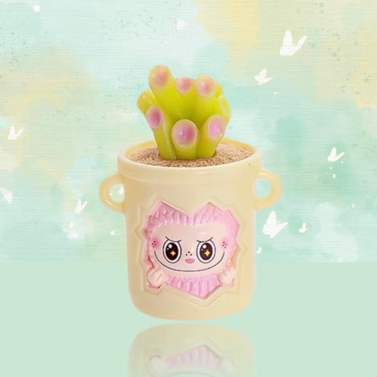 Succulent Labubu Potted Plant 多肉拉布布盆栽萌粒