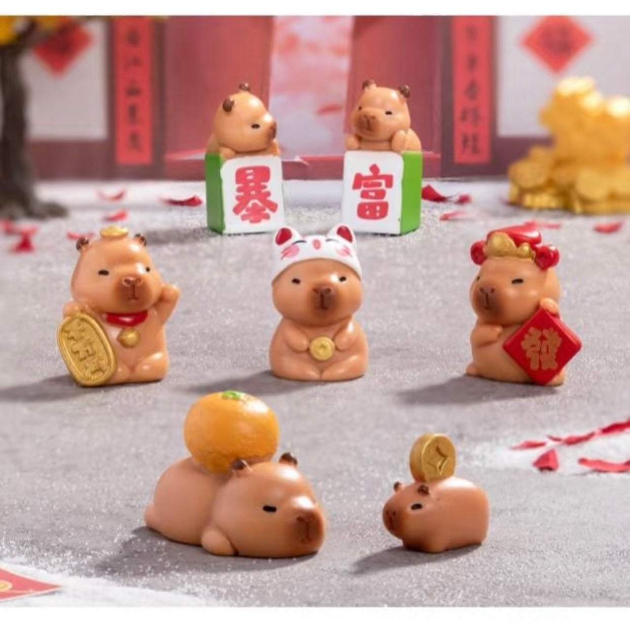 Lucky Capybara 卡皮招财水豚