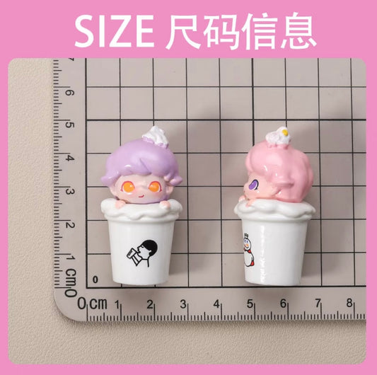 Dimoo Milk Tea Cup Dimoo奶茶杯
