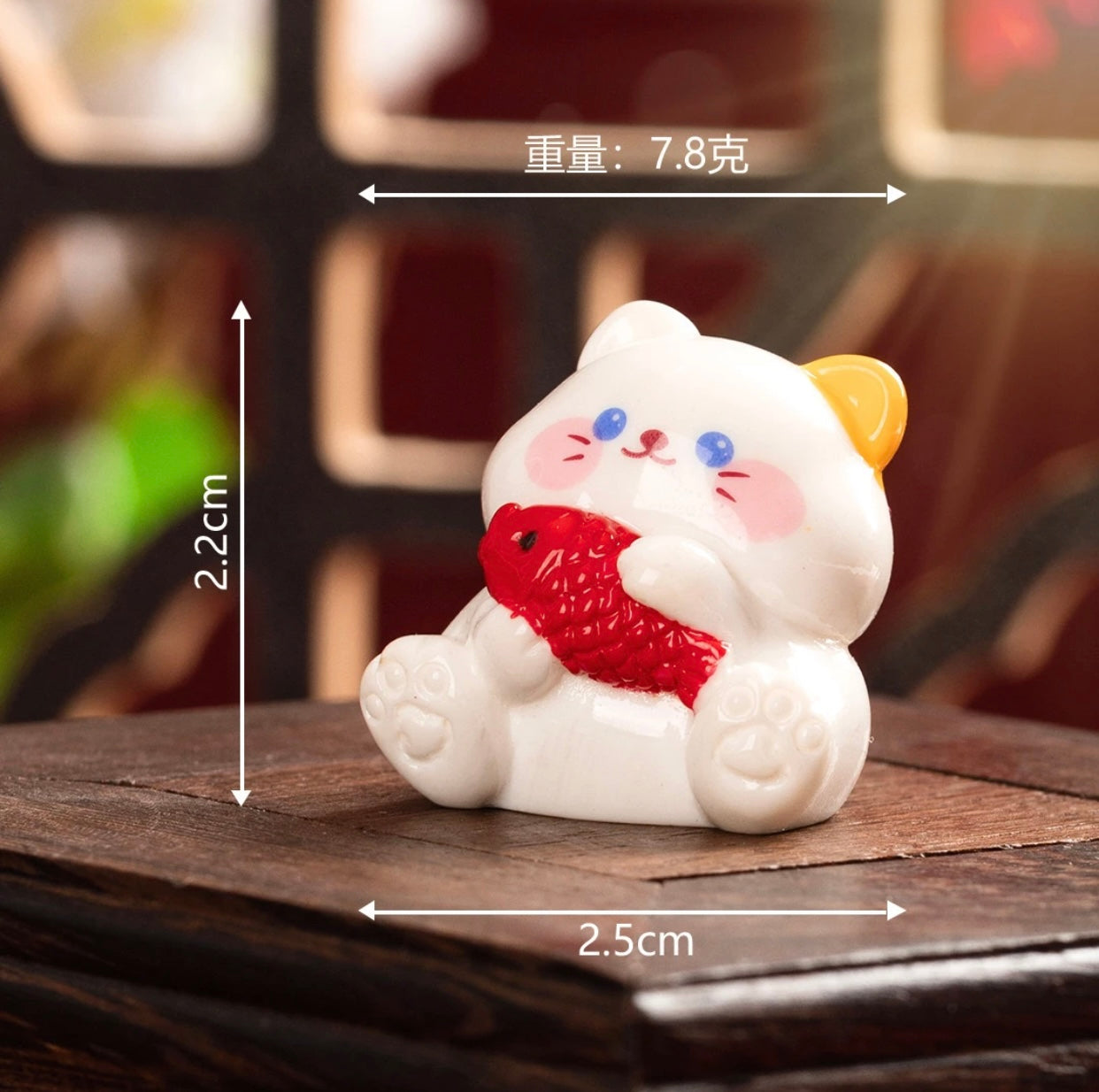 Cute New Year Mini Fortune Cat 可爱新年迷你招财猫
