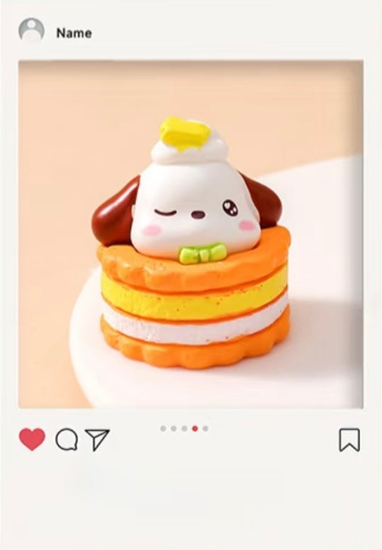 8-Piece Afternoon Tea Desserts 8款三丽ou下午茶甜品萌粒