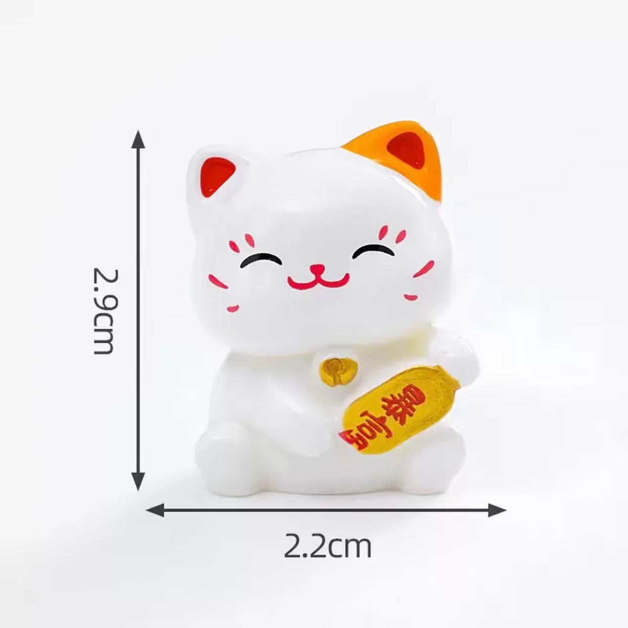 Cute New Year Lucky Cat 景观可爱新年招财猫公仔萌粒