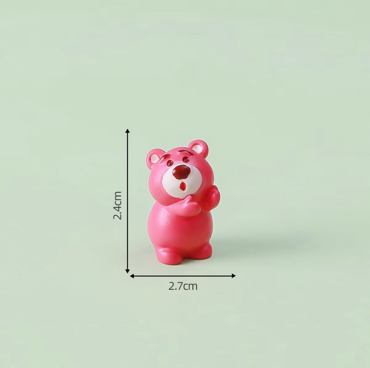 6-Piece Cute Lotso Set 可爱草莓熊6款