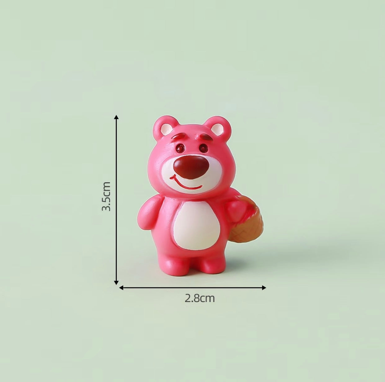 6-Piece Cute Lotso Set 可爱草莓熊6款