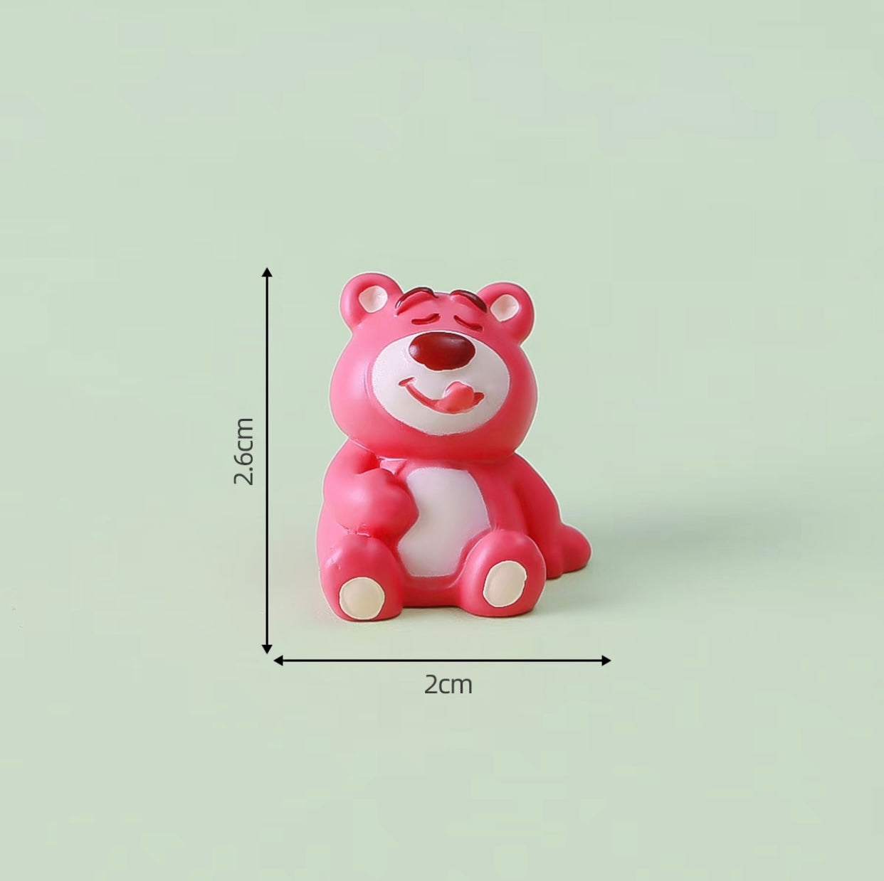 6-Piece Cute Lotso Set 可爱草莓熊6款