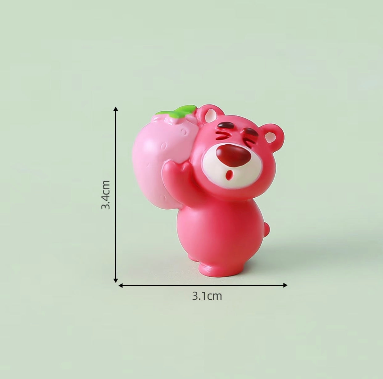 6-Piece Cute Lotso Set 可爱草莓熊6款