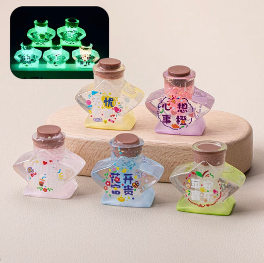 Luminous Star Wishing Bottle 夜光星星许愿瓶摆件
