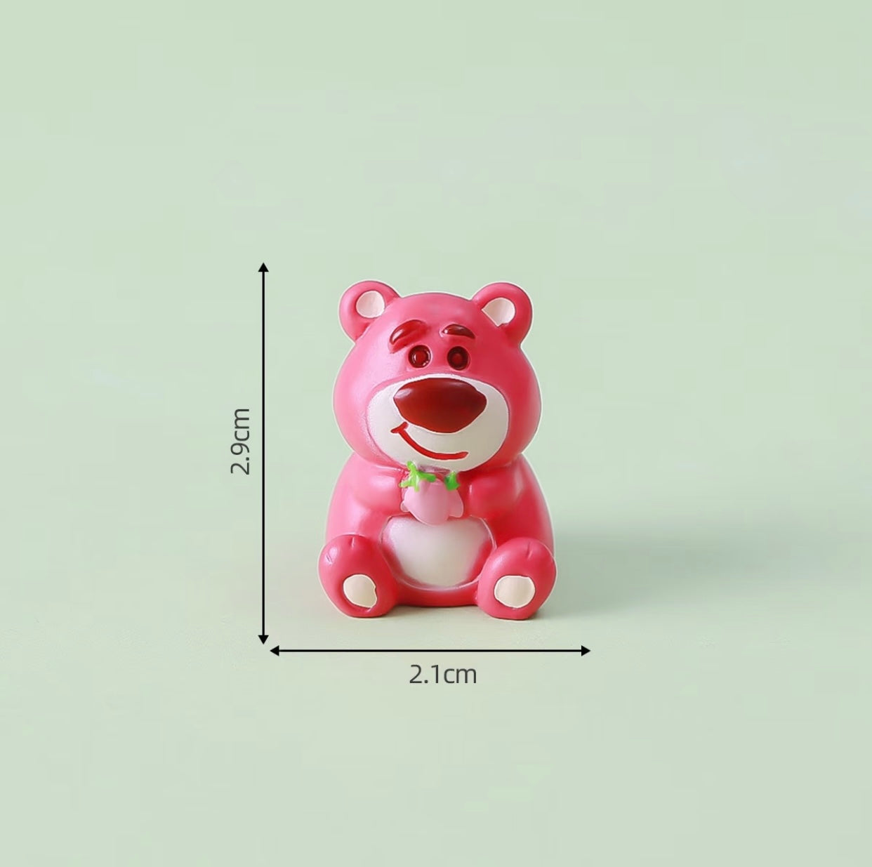 6-Piece Cute Lotso Set 可爱草莓熊6款