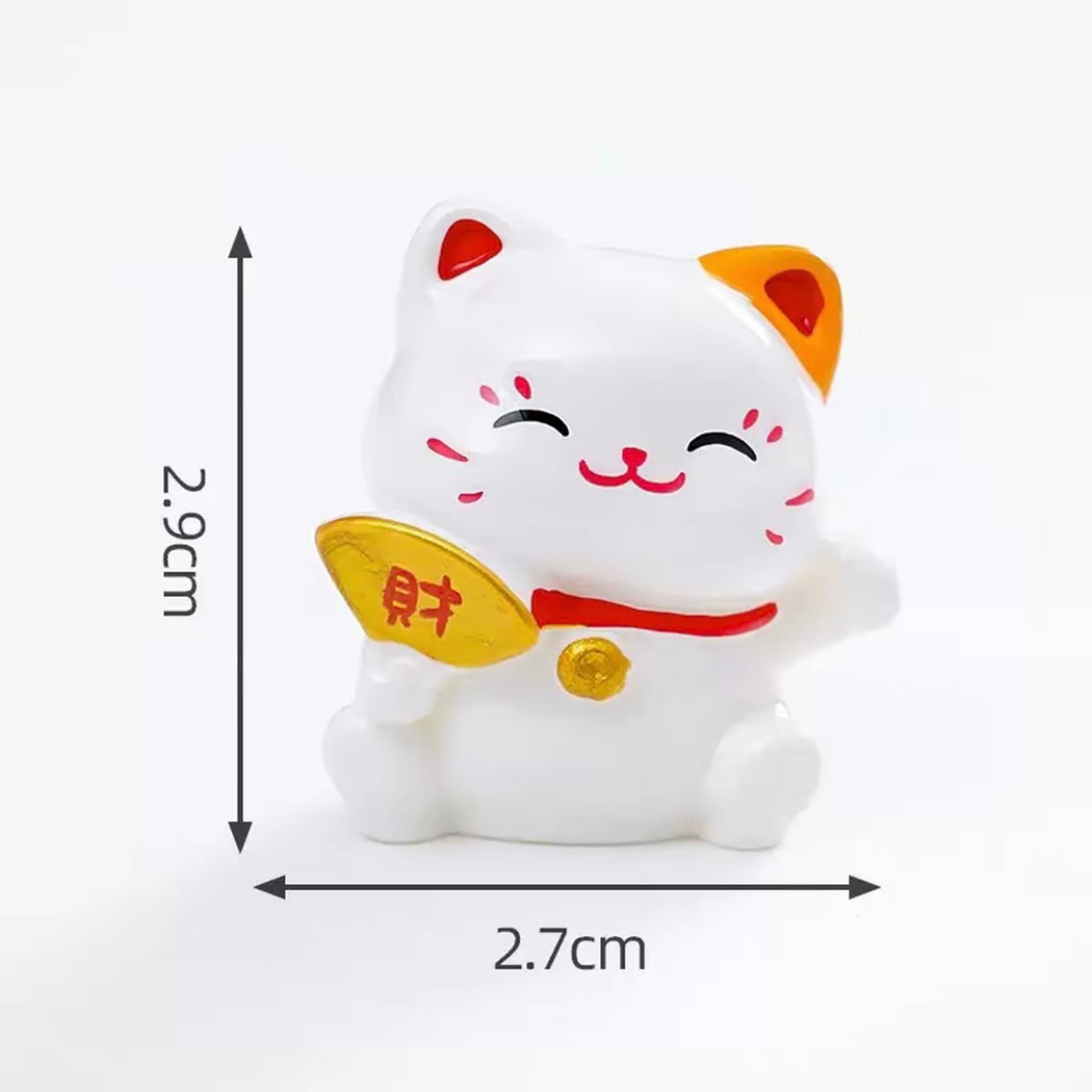 Cute New Year Lucky Cat 景观可爱新年招财猫公仔萌粒