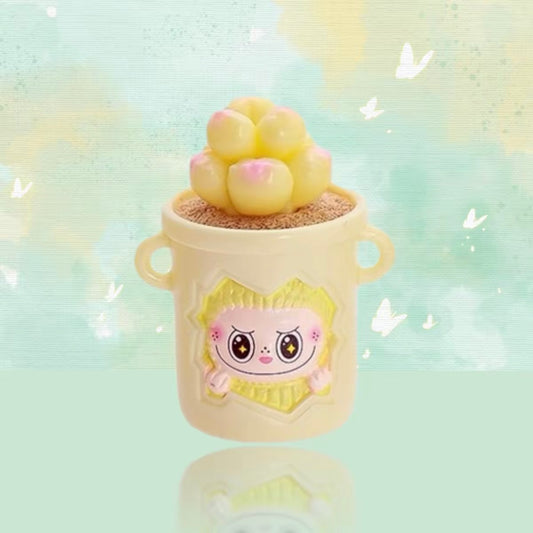 Succulent Labubu Potted Plant 多肉拉布布盆栽萌粒